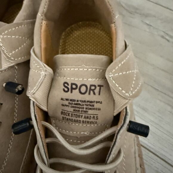 Women Boots Mid Top Style Retro Anti Slip Workwear Shoes Loafers Size 39 (8.5-9) - Picture 7 of 7